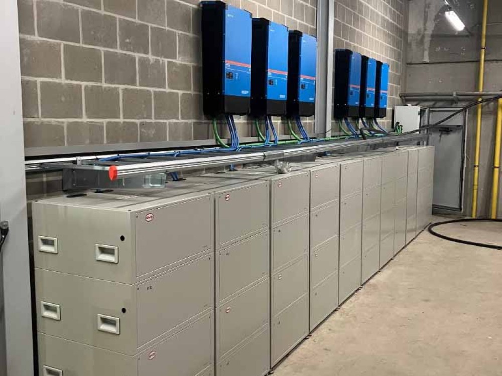 Bedrijfsbatterijen 0,5 MW Bedrijfsbatterijen 0,5 MW